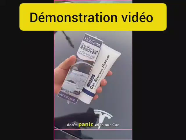 Crème anti rayure automobile